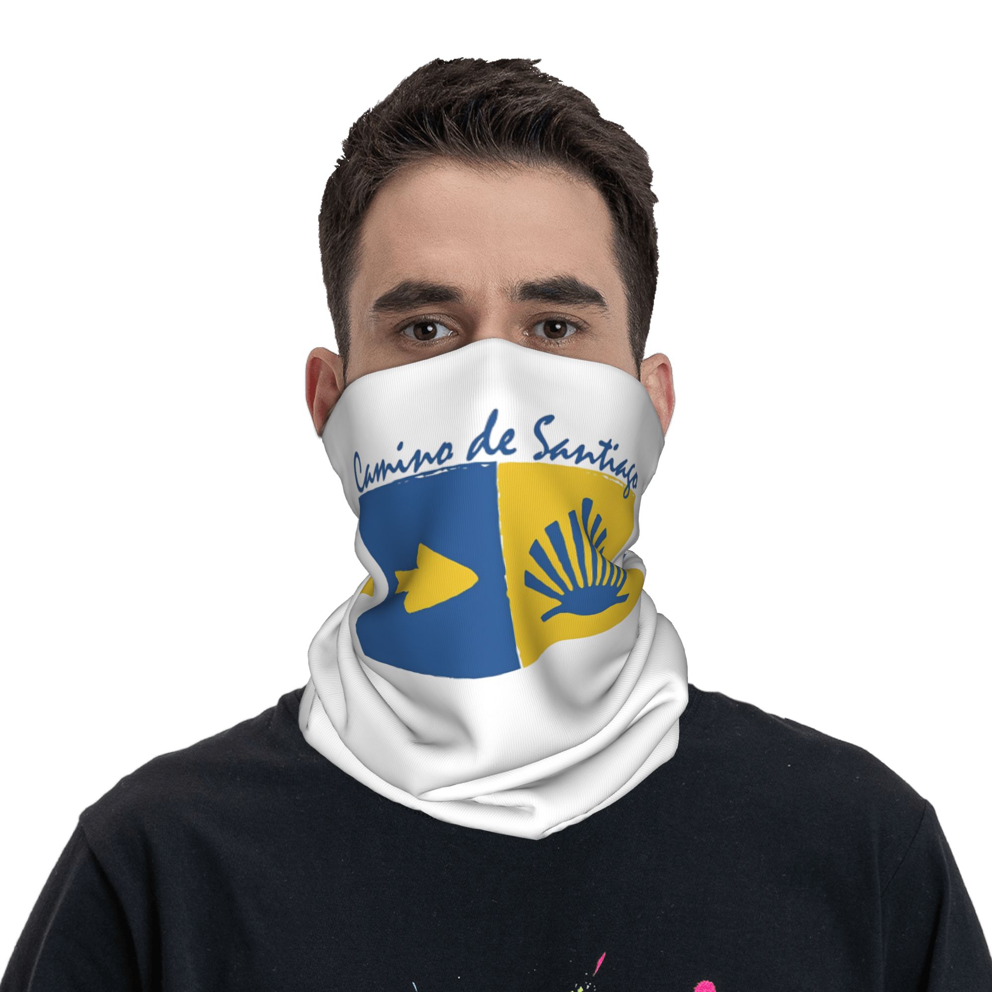 Bandana Multi Way - Camino De Santiago Deniz Kabukları ve