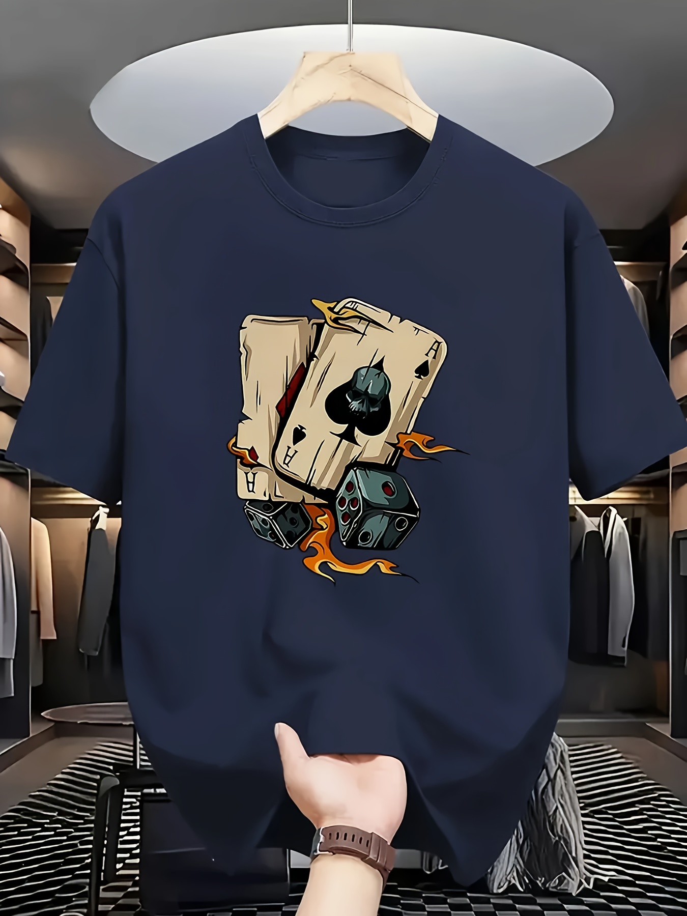Street Fashion Urban - Erkek Günlük Grafik Tişört - Nefes