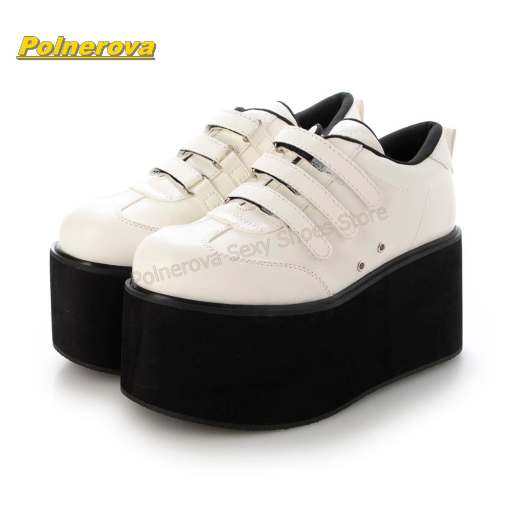 Street Fashion Couple - Tatlı Gotik Platform Modası Spor Ayakkabılar