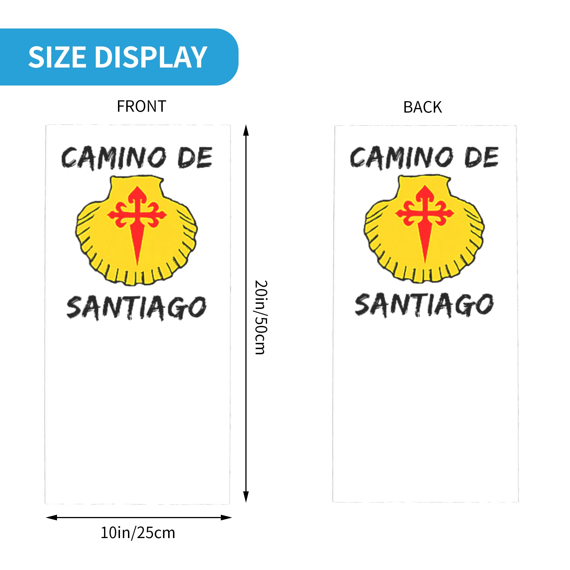 Buen Camino de Santiago Yürüyü - Bandana Multi Way incelemesi ve fiyatı
