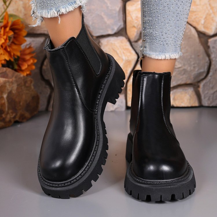 2025 Klasik Kalın Tabanlı Kadı - Street Fashion Winter 2025 incelemesi ve fiyatı