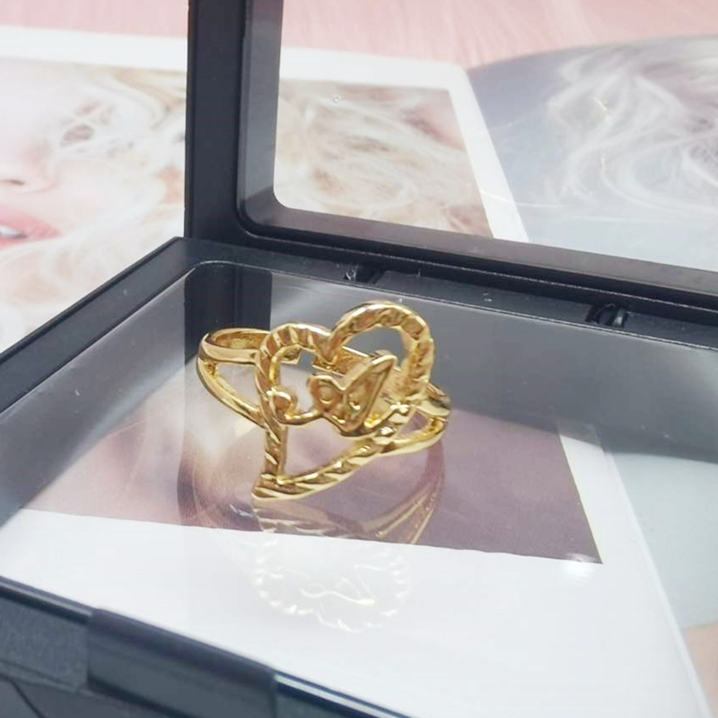 Duoying özel ilk yüzük kişilik - Street Fashion Rings incelemesi ve fiyatı