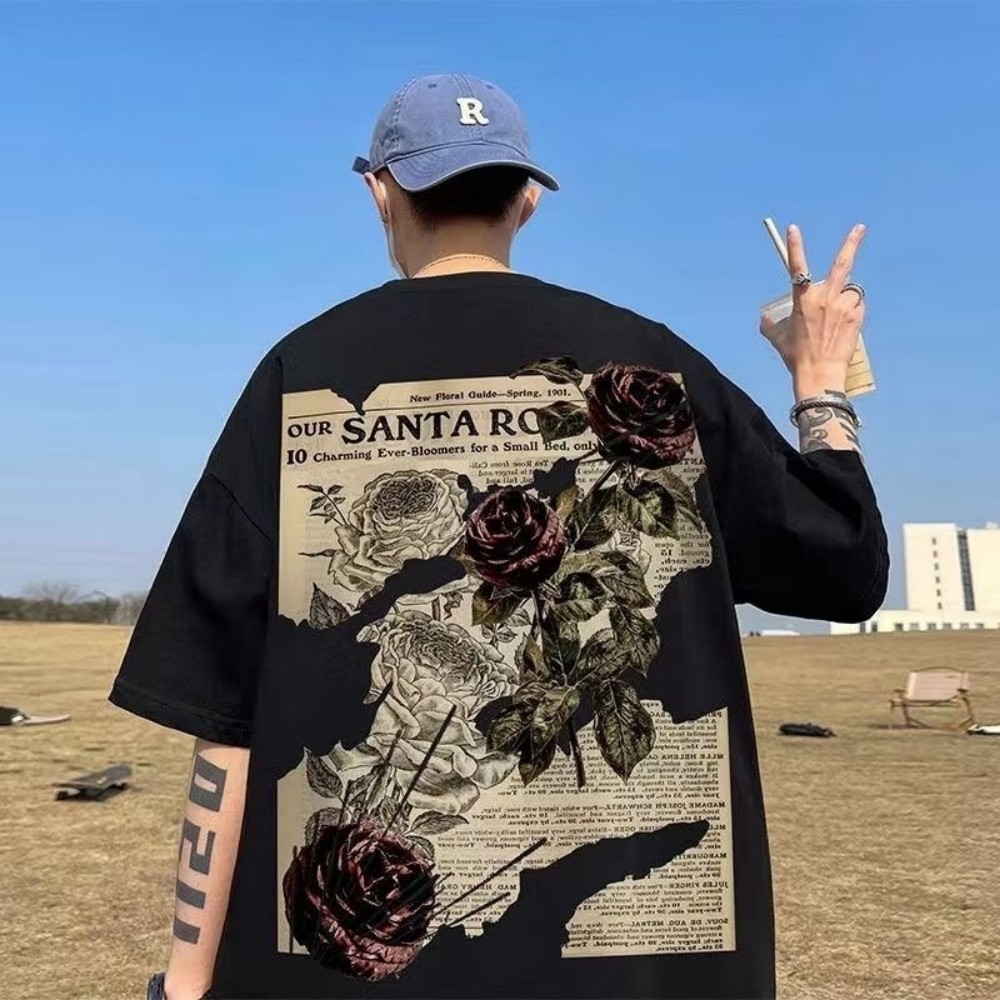 Yaz Moda erkek Nefes Yuvarlak  - Street Fashion Urban incelemesi ve fiyatı