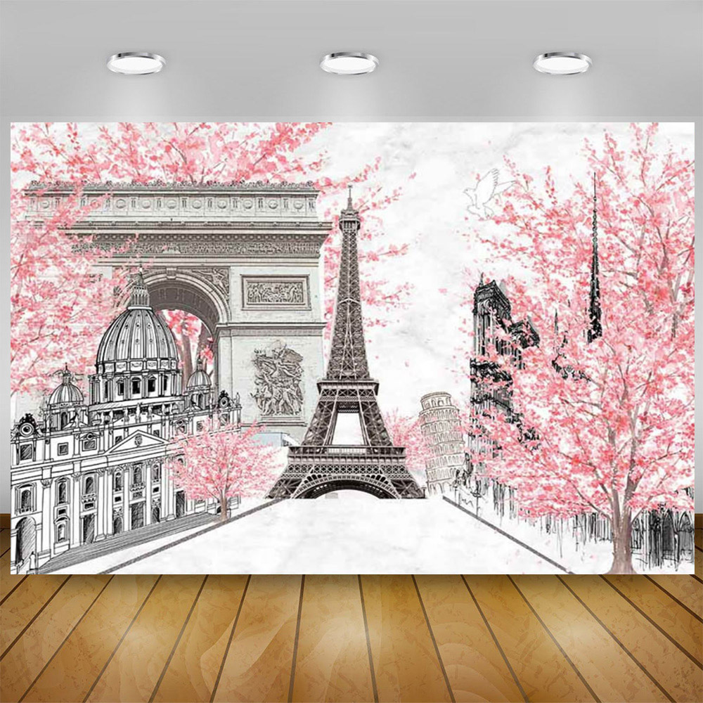Moda pembe Paris eyfel kulesi  - Street Fashion Events incelemesi ve fiyatı