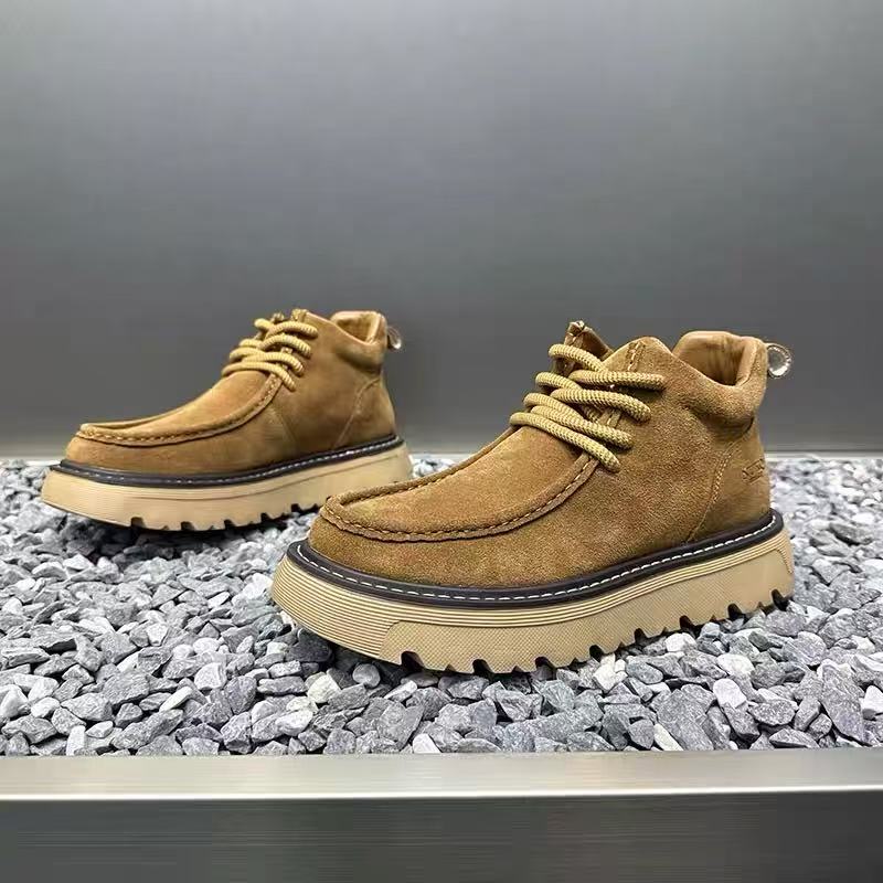 Sonbahar Kış Erkek Platform Bo - Street Fashion Winter 2025 incelemesi ve fiyatı