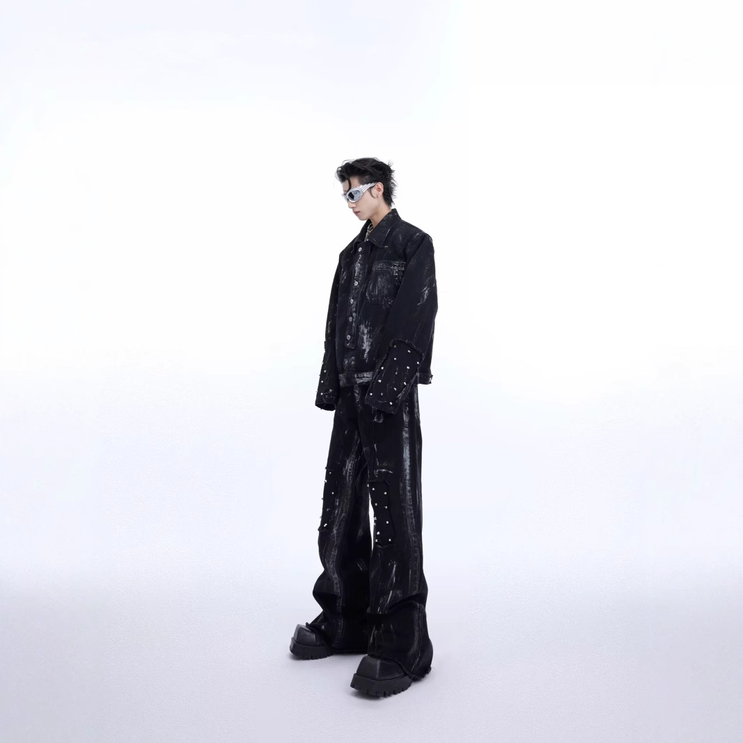 2025 Yeni Vintage erkek Kot Pa - Street Fashion Japan 2025 incelemesi ve fiyatı