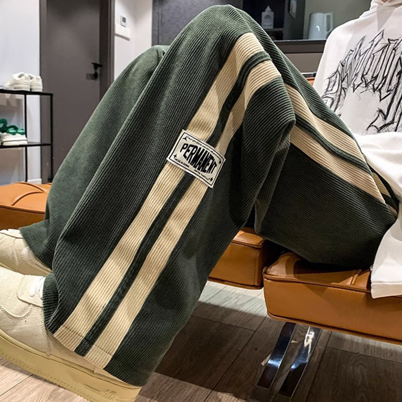 Yüksek sokak rahat pantolon er - Street Fashion Couple incelemesi ve fiyatı