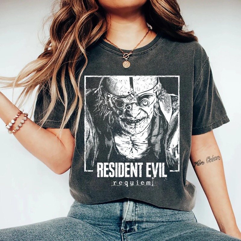 Retro Resident Evil 9 Requiem  - Street Fashion Couple incelemesi ve fiyatı
