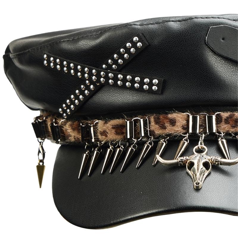 39BB Punk Stilleri PU Deri New - Street Fashion Events incelemesi ve fiyatı