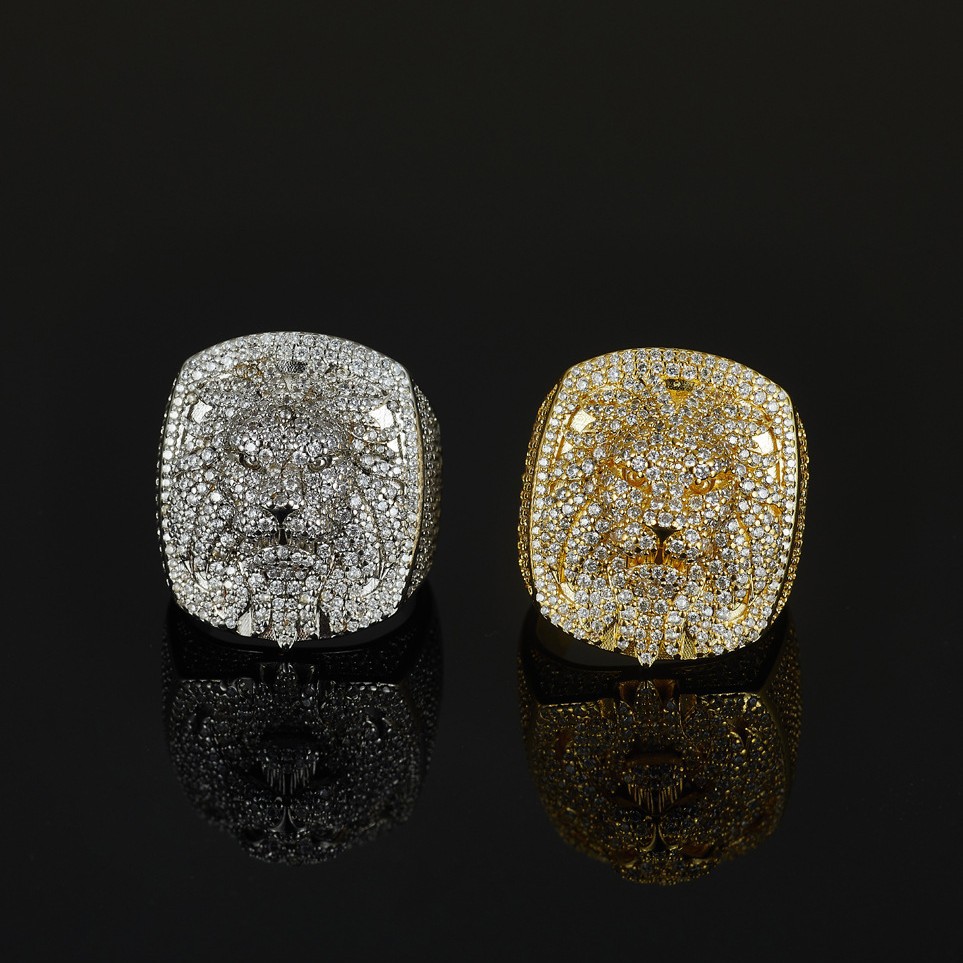 D Renk Tam Mozanit Pırlanta Yü - Street Fashion Rings incelemesi ve fiyatı