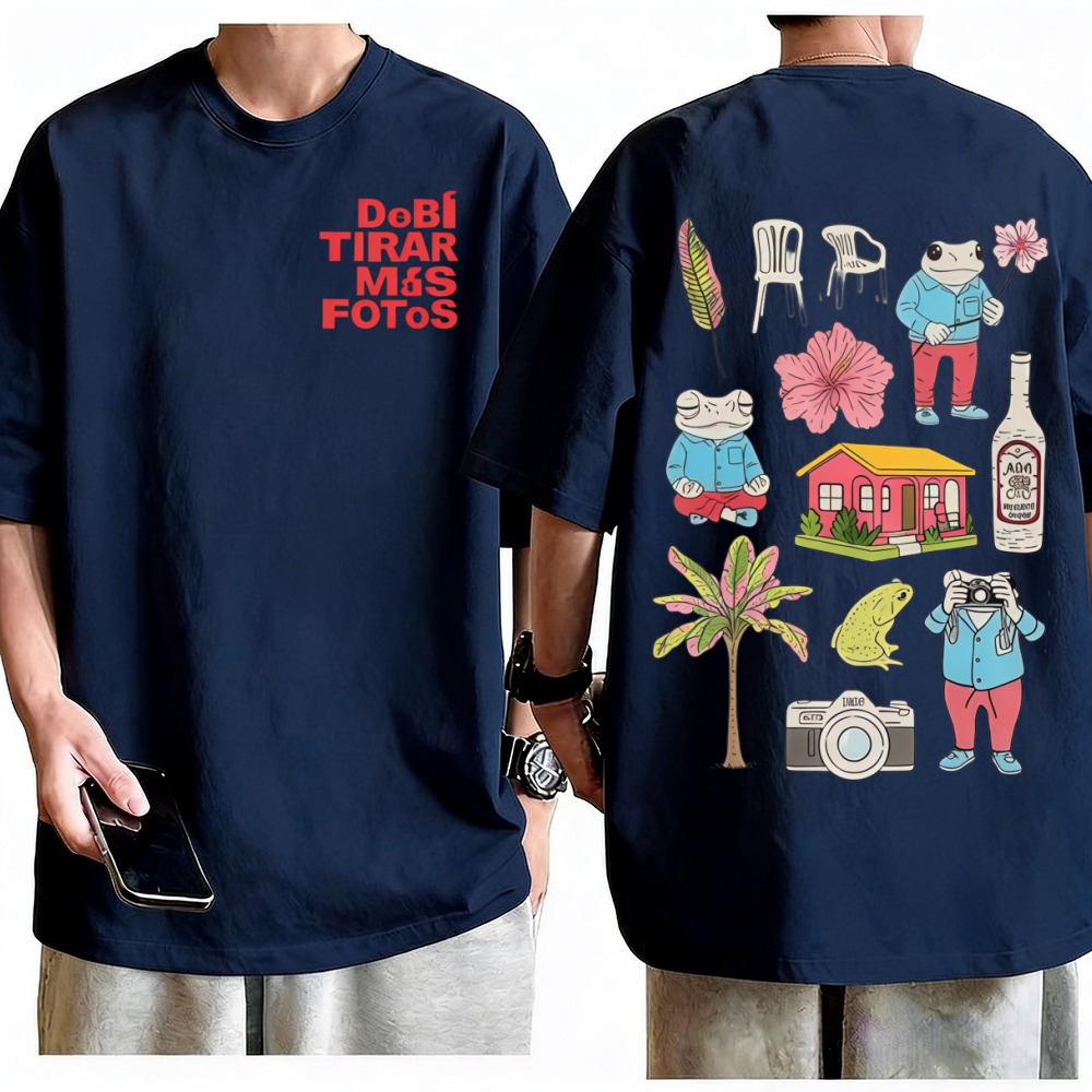 Rapçi Bad Bunny T-shirt Debi T - Foto Street Fashion incelemesi ve fiyatı