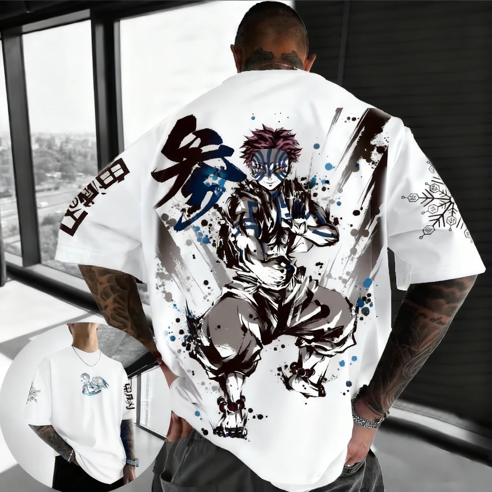 Yaz Artı Boyutu Demon Slayer A - Street Fashion In Japan incelemesi ve fiyatı