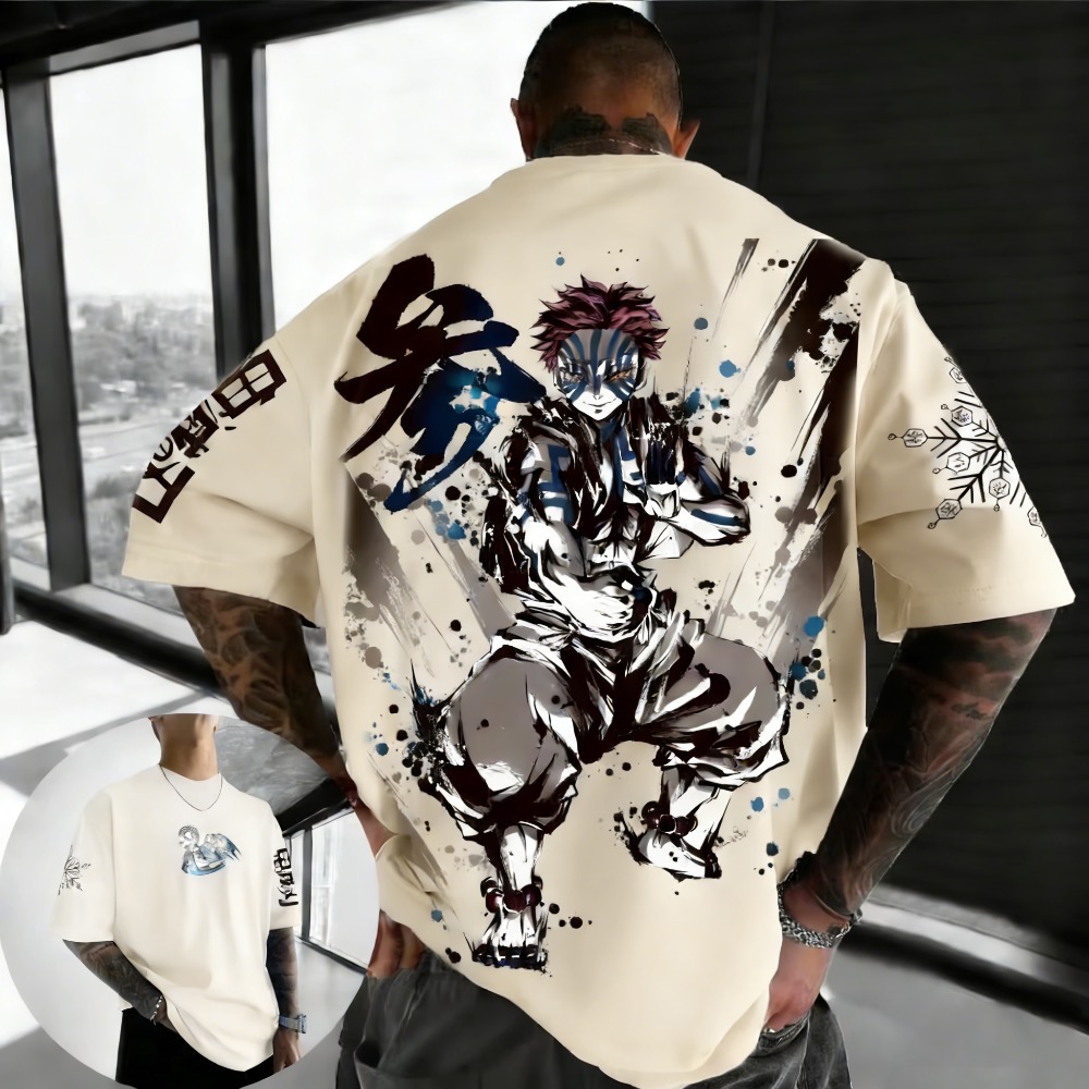 Yaz Artı Boyutu Demon Slayer A - Street Fashion In Japan incelemesi ve fiyatı