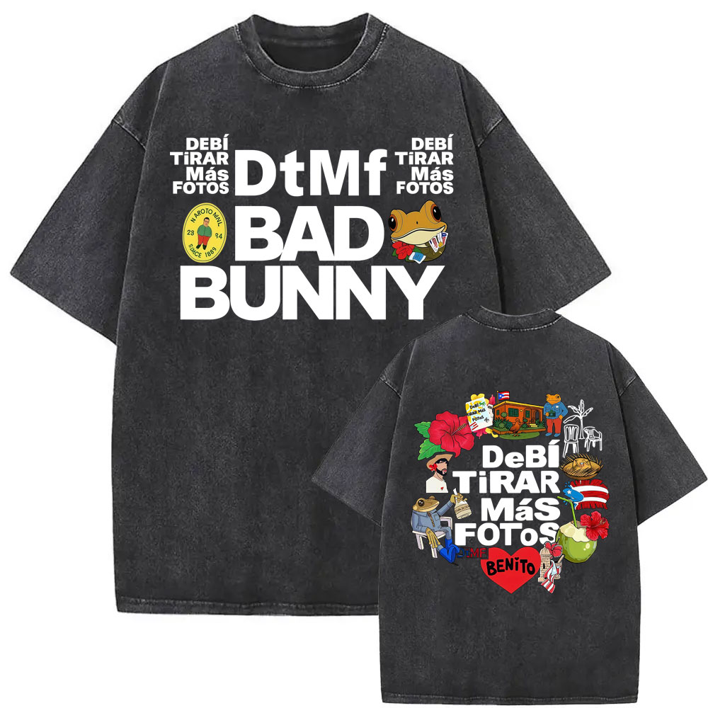 Bad Bunny DTMF Debi Tirar Mas  - Foto Street Fashion incelemesi ve fiyatı