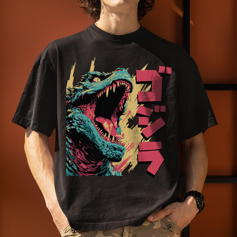Godzilla Gojira Japon Kaiju Fi - Street Fashion In Japan incelemesi ve fiyatı