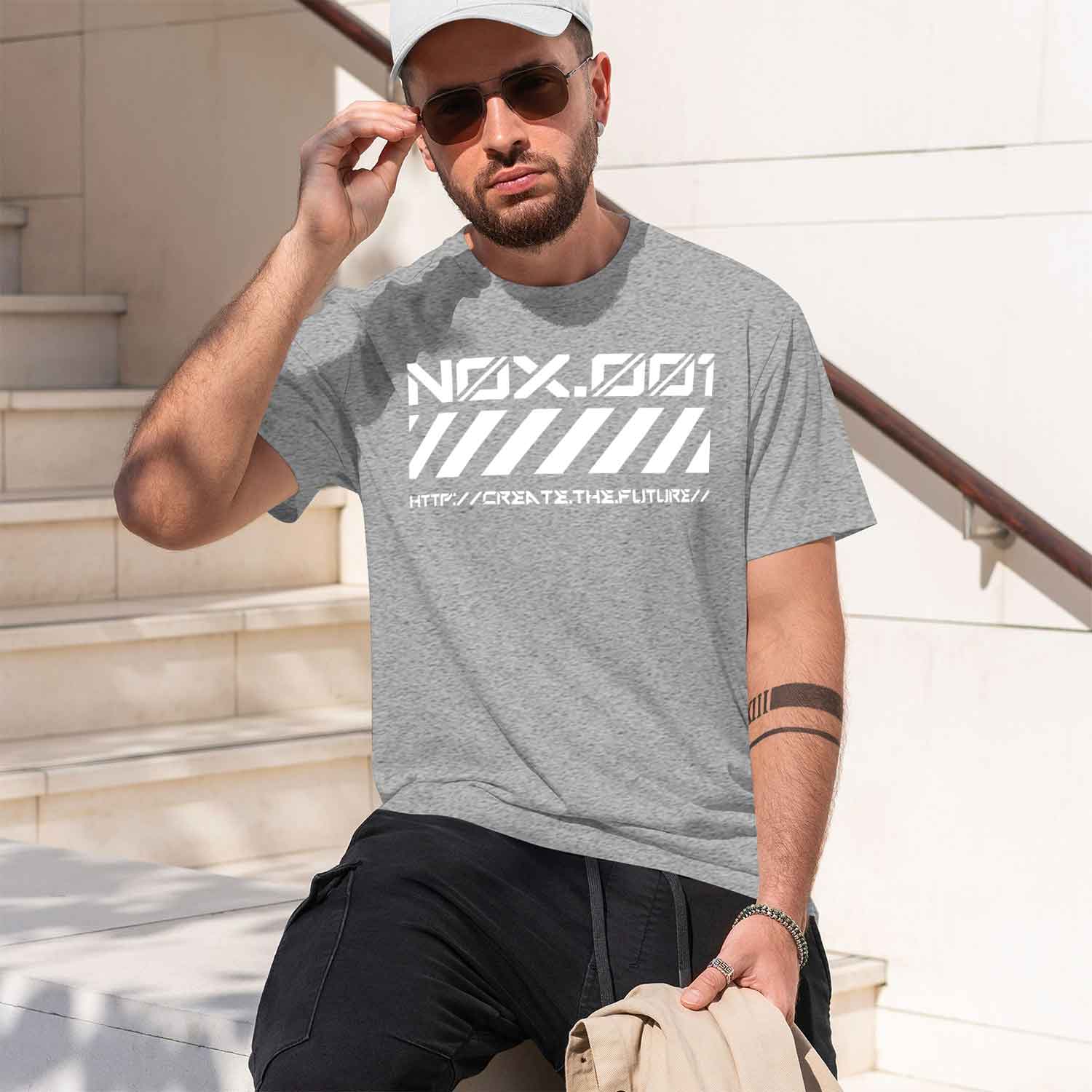 NOX001 Tewear Dad Çizgili Fütü - Street Fashion China Models incelemesi ve fiyatı