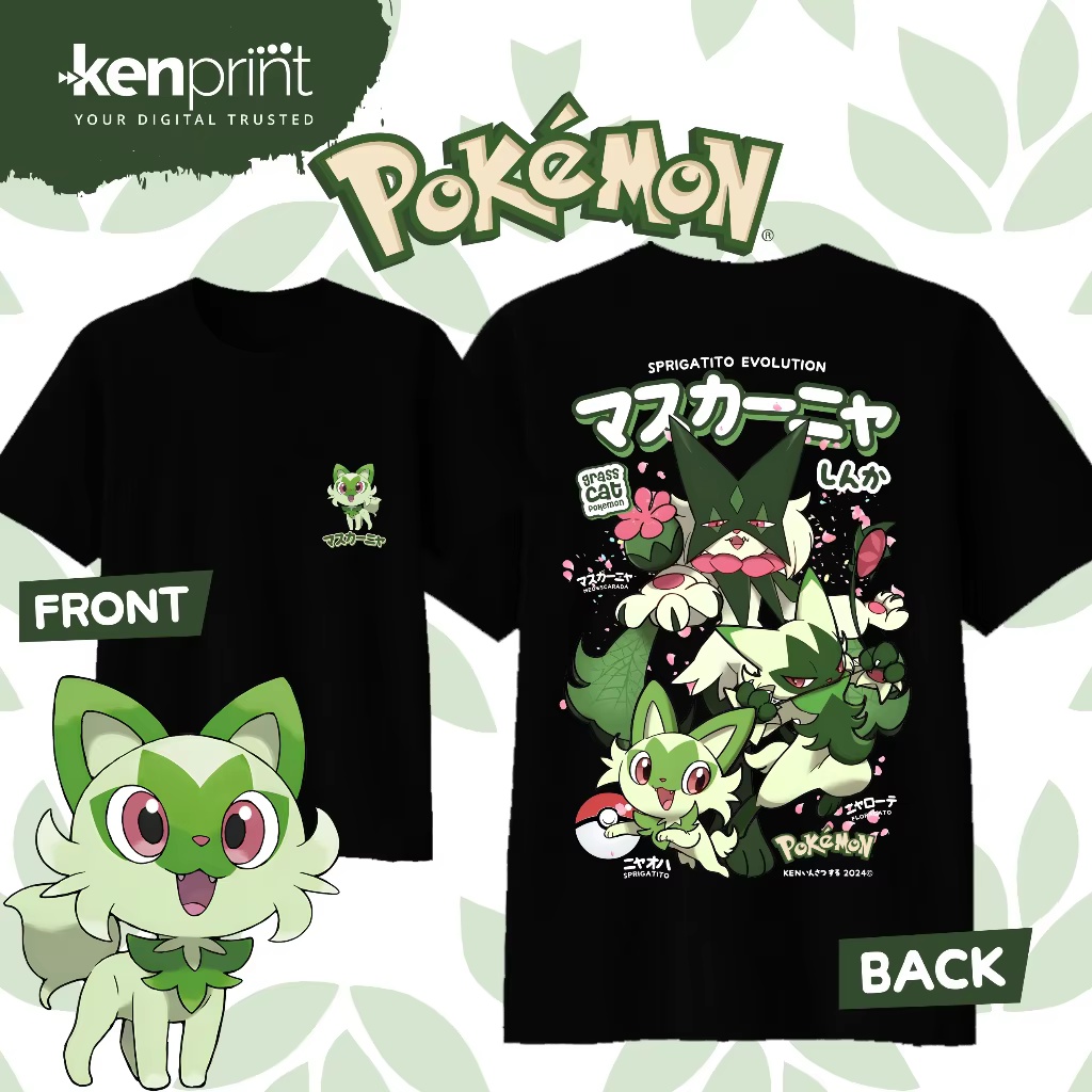 Anime Pokémon Sprigatito Evolu - Street Fashion Evolution incelemesi ve fiyatı