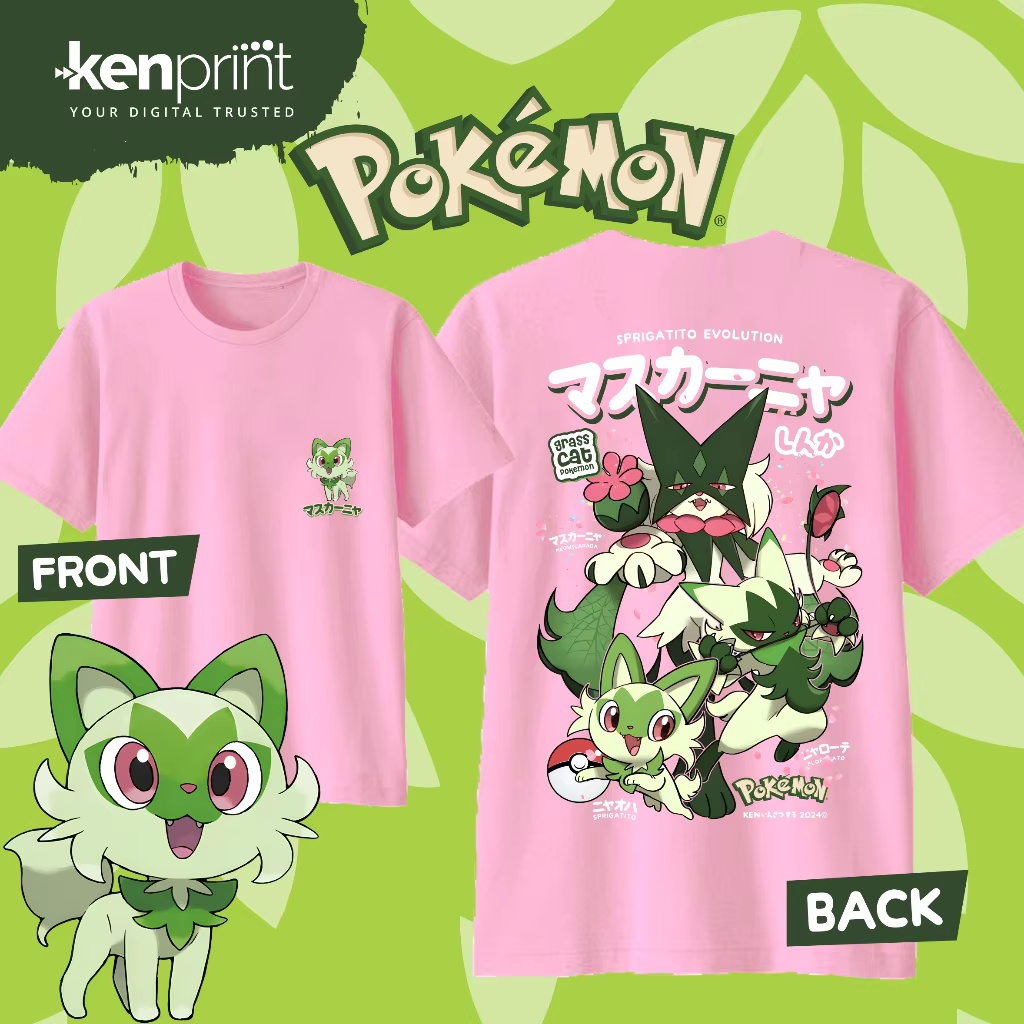 Anime Pokémon Sprigatito Evolu - Street Fashion Evolution incelemesi ve fiyatı