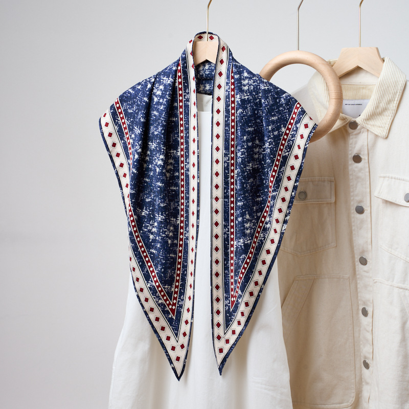 Denim Mavi Üçgen Eşarp Yeni Ba - Bandana Multi Way incelemesi ve fiyatı