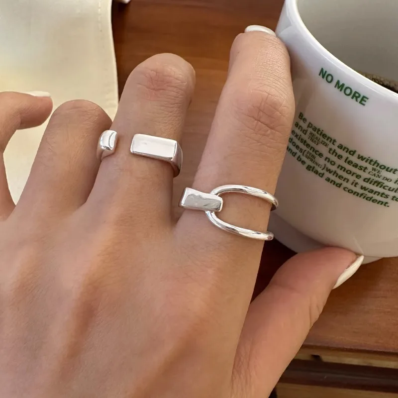 VENTFILLE 925 Ayar Gümüş Yüzük - Street Fashion Rings incelemesi ve fiyatı