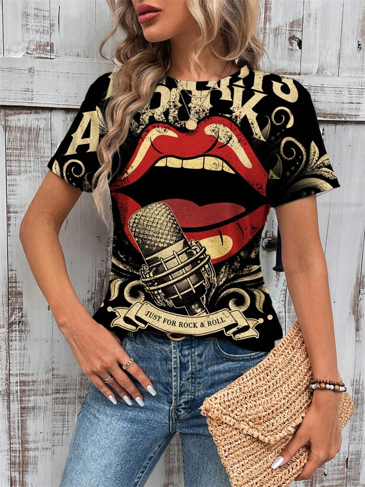 Kelebek Baskılı Kadın Tişörtü  - Street Fashion Urban incelemesi ve fiyatı