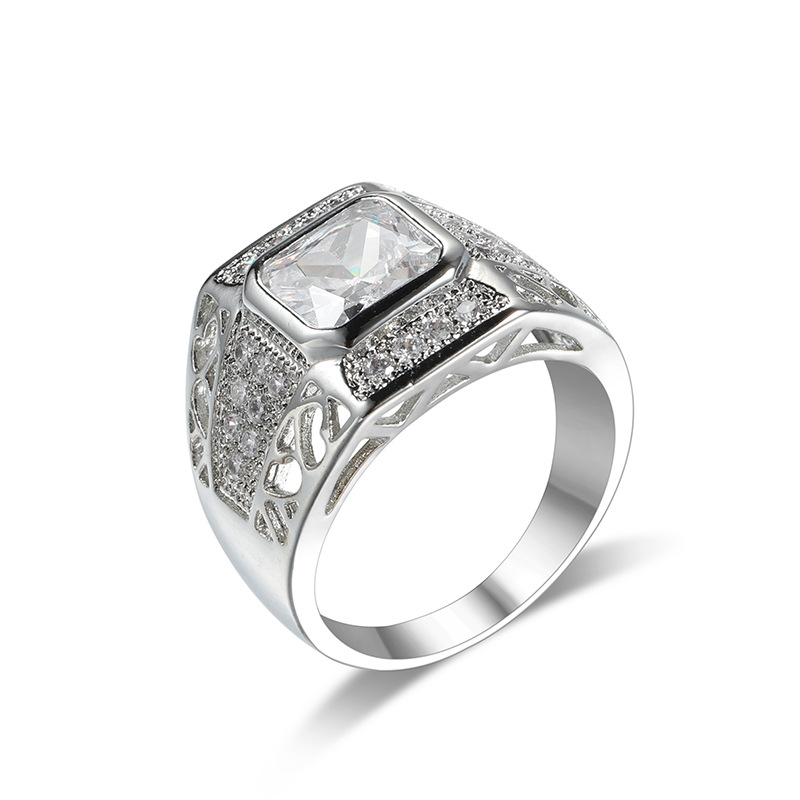 Lüks 925 Ayar Gümüş Hip Hop Yu - Street Fashion Rings incelemesi ve fiyatı